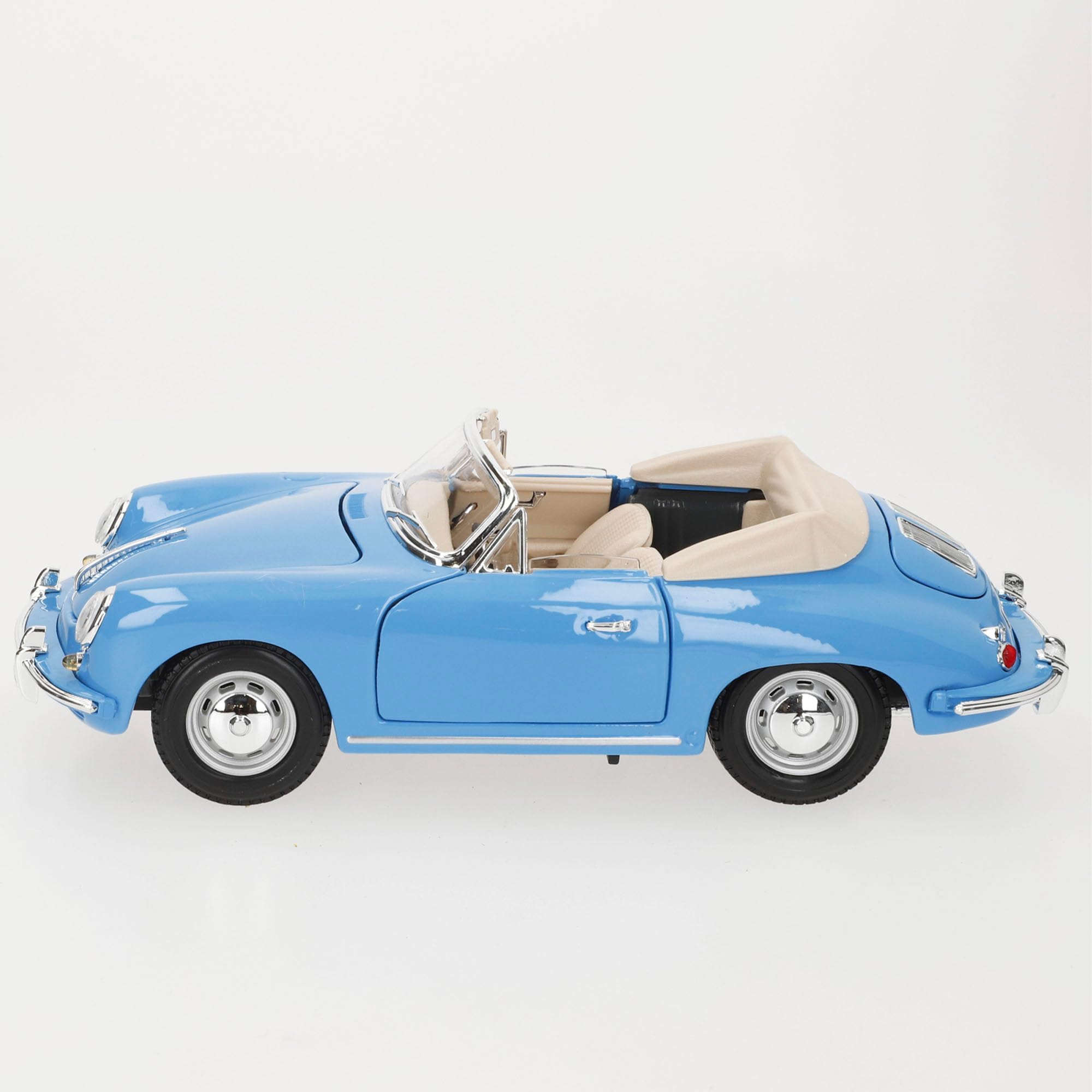 Amazon.com: Bburago 1:18 Scale 1961 Porsche 356B Cabriolet Diecast